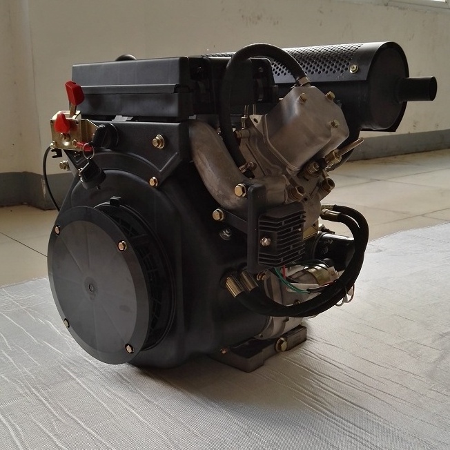 20HP V-Twin 2 Cylinder Diesel Engine For Sale