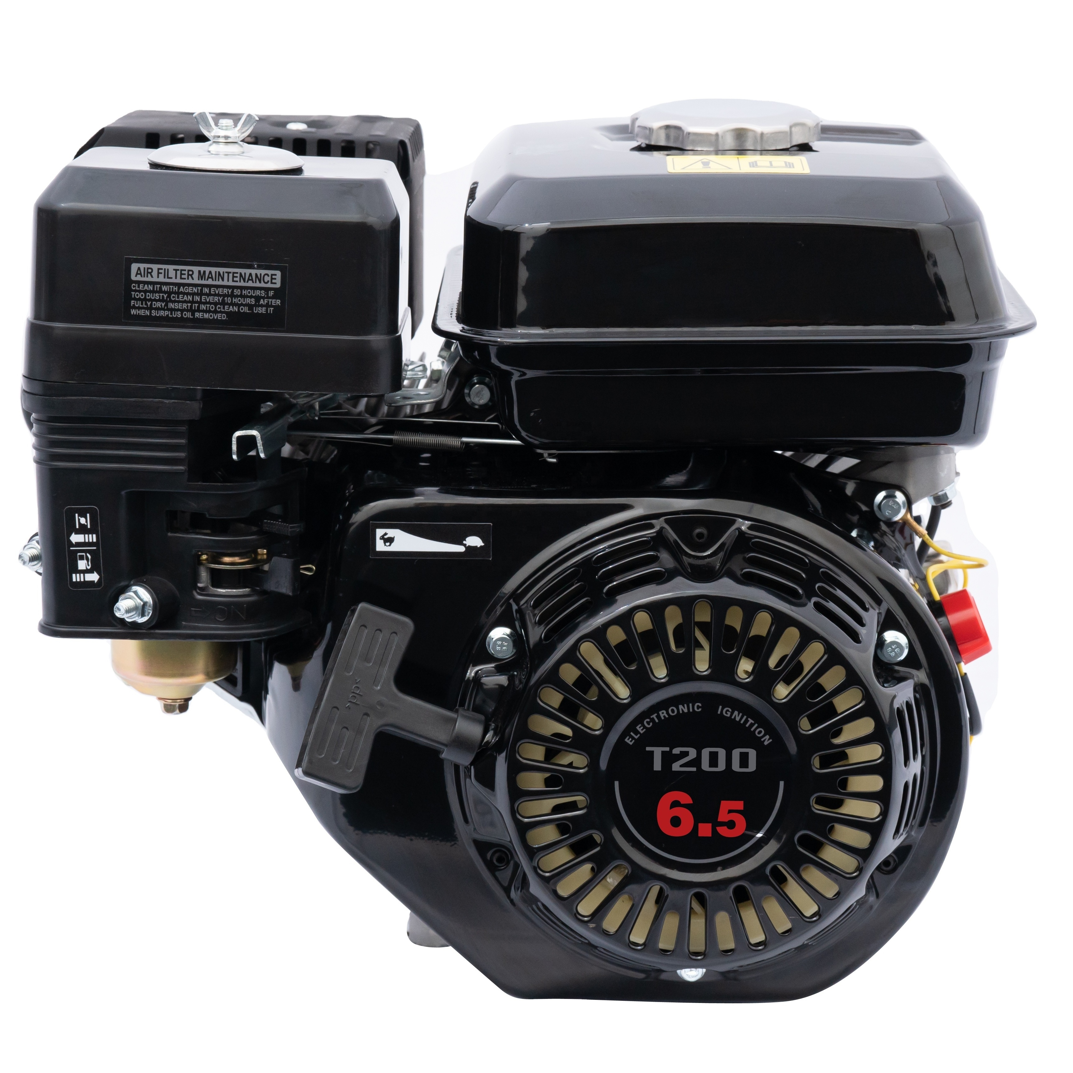 6.5 HP 196 CC GX200 Air Cooled Horizontal Gasoline Engine T200