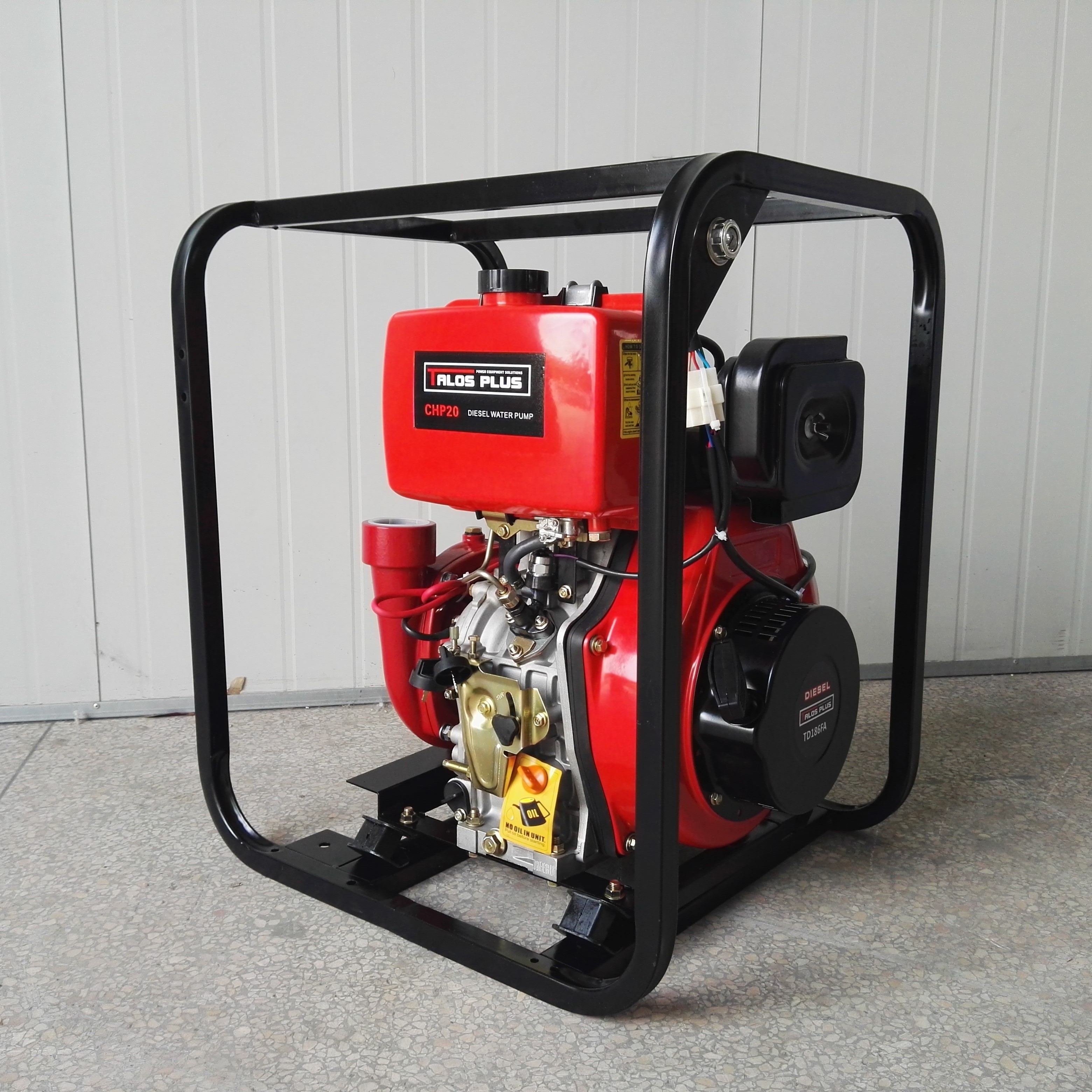 2 Inch Portable Diesel Cast Iron Fire Fighting Water Pumps