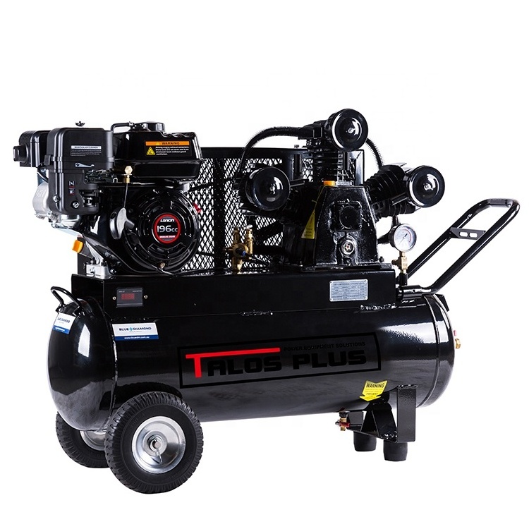 30 Gallon Gasoline Engine Driven Reciprocating Truck Bed Air Compressors