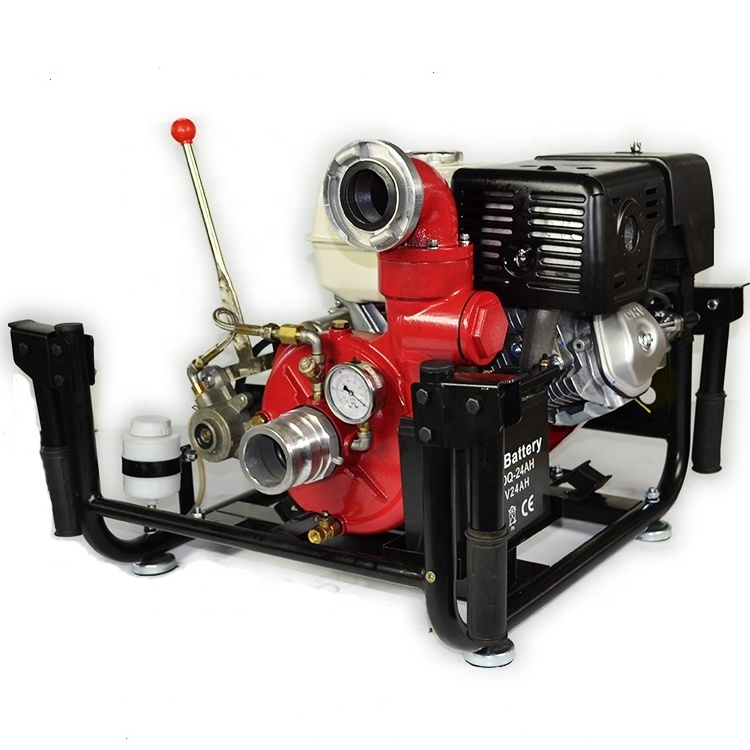 2.5 Inch High Pressure Gasoline Portable Fire Fighting Water Pump