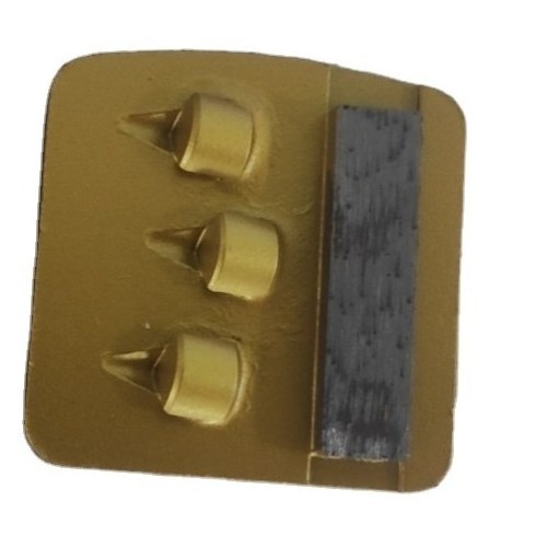 Left Diamond Grinding Block Grinding Pad with Sharp Segment