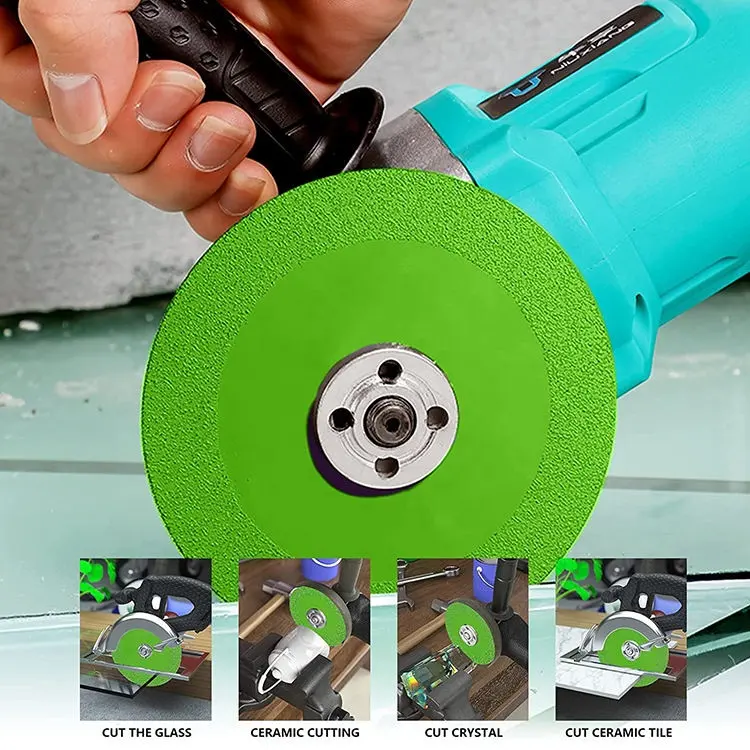 125 mm  New Green Thin Saw Blade Wheel Glass Ceramic Cutting Tool Ultra-thin Diamond Saw Blade Wheel Glass Cutting Disc