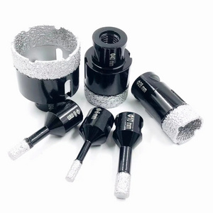 6-100mm Diamond Drilling Core Bit Dry Vacuum Braze M14 Tile Masonry Hole Opener Saw Cutter Crown Granite Marble Stone Ceramic