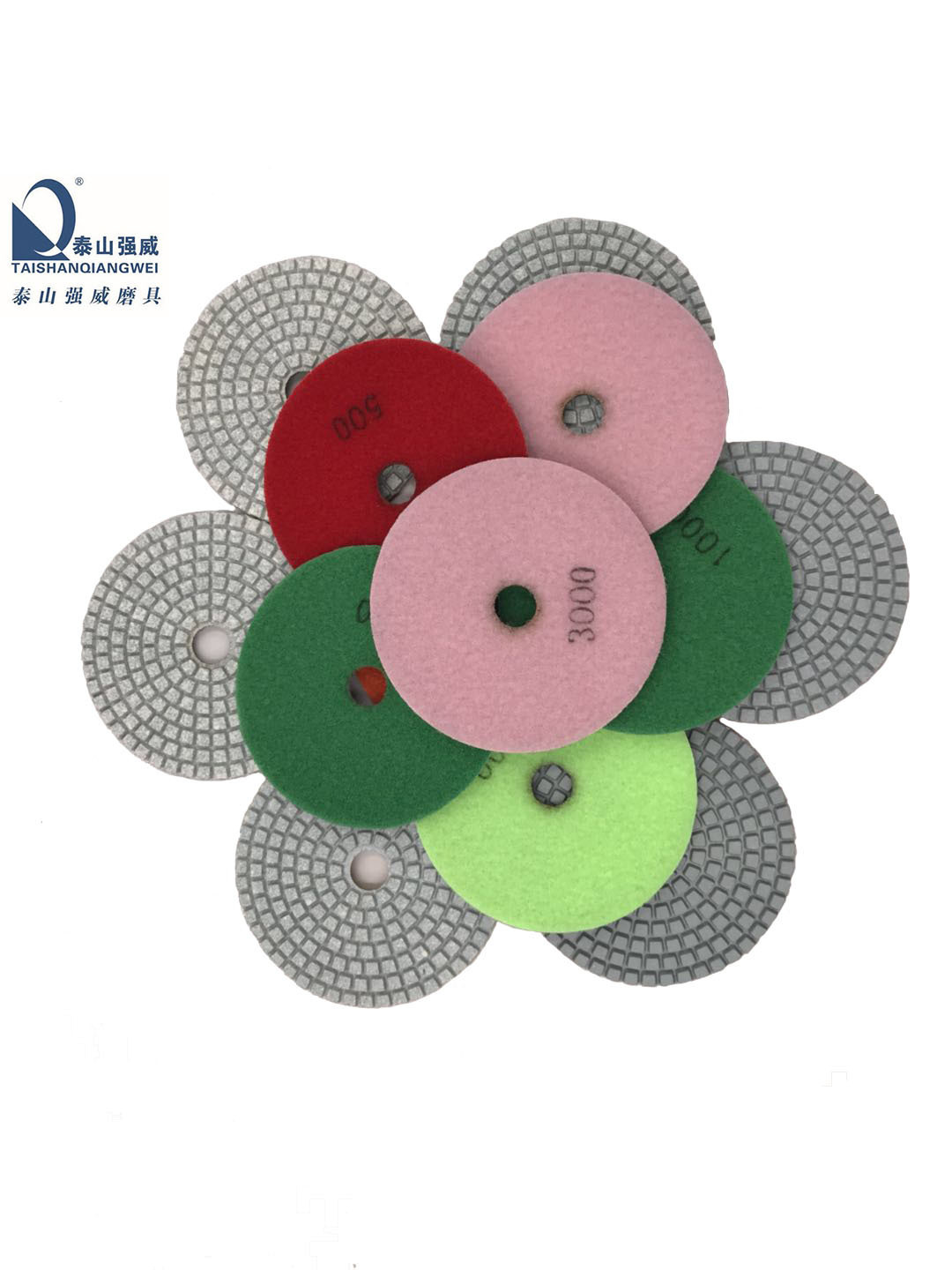 manufacturer of 80 mm-400 mm diameter   Diamond  polishing pads for granite and marble with Factory direct Price