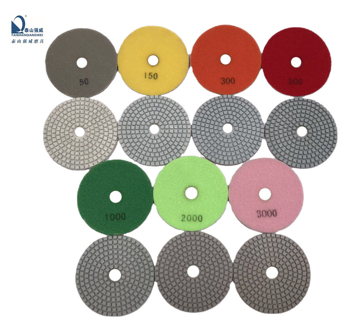 manufacturer of 80 mm-400 mm diameter   Diamond  polishing pads for granite and marble with Factory direct Price