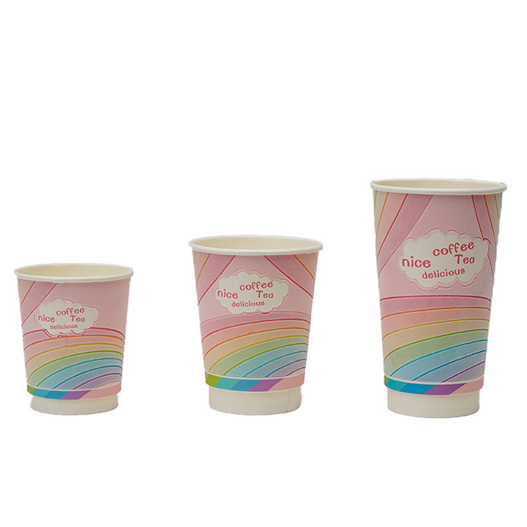 3D printed embossing surface laugh signature thickening insulated foam jolly coffee paper cup