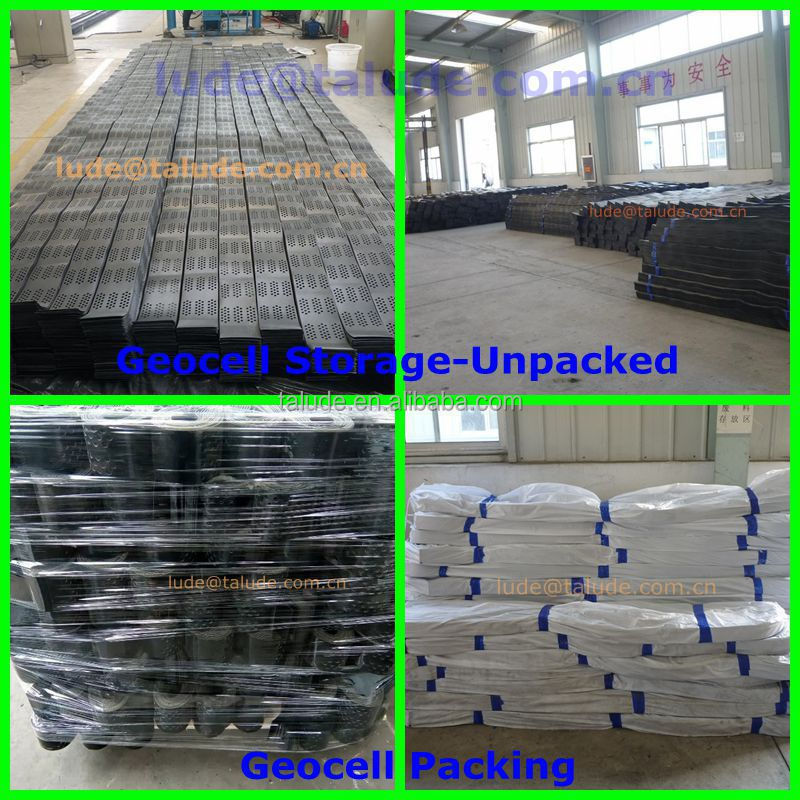 HDPE Geocell,Grass protection paver/plastic driveway gravel grid