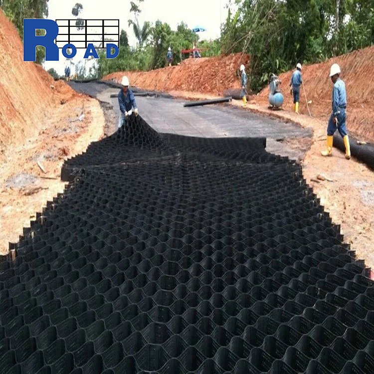 driveway factory hdpe geocell gravel grid pavers plastic price retaining wall for road sale