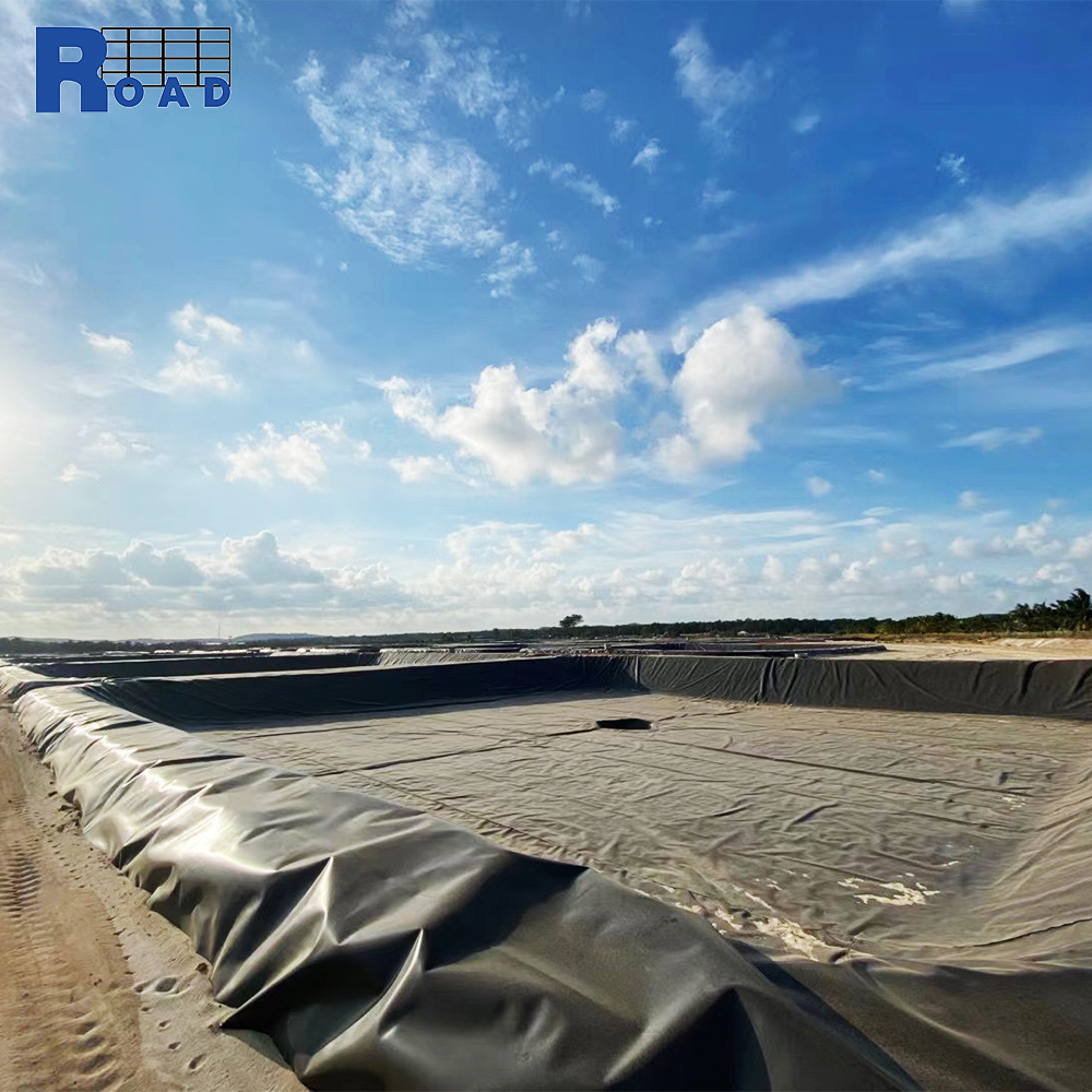 Earthwork products geomembrane dam liner shrimp farm fish pond liner hdpe geomembrane hdpe