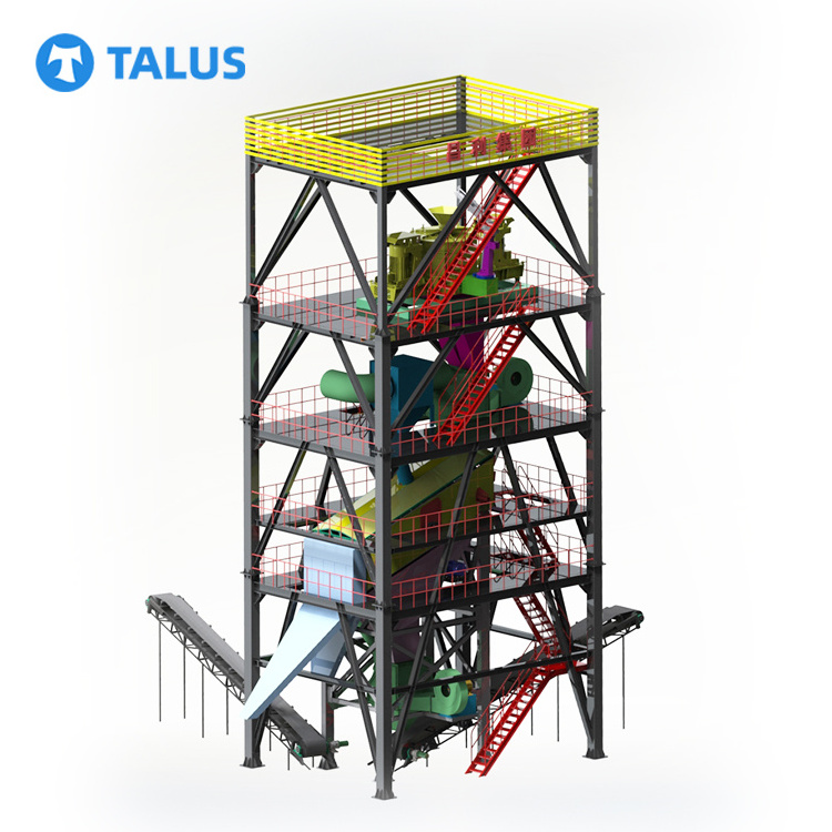 Talus sand making building 100-440t/h tower like sand making plant crushing sand making production line