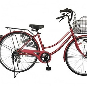 Japanese used bicycles - city bicycle curve 26 inches ladies bikes Japan for sales