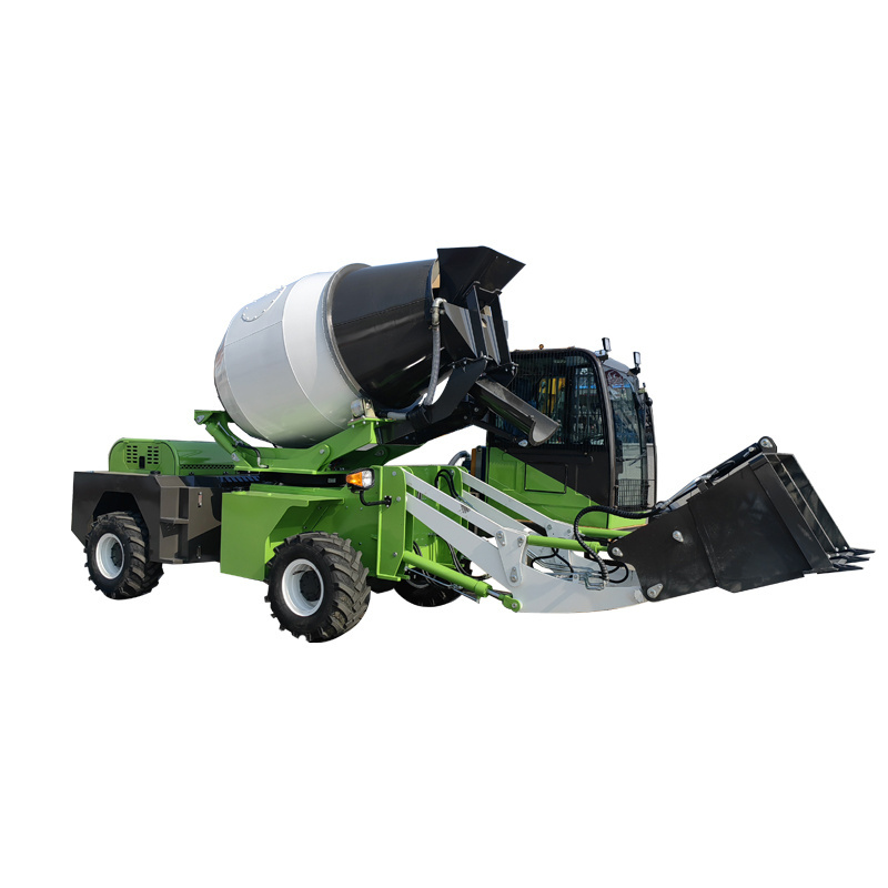 3 yard concrete mixers self loading drum truck factori price brand cement mixer truck concreteer