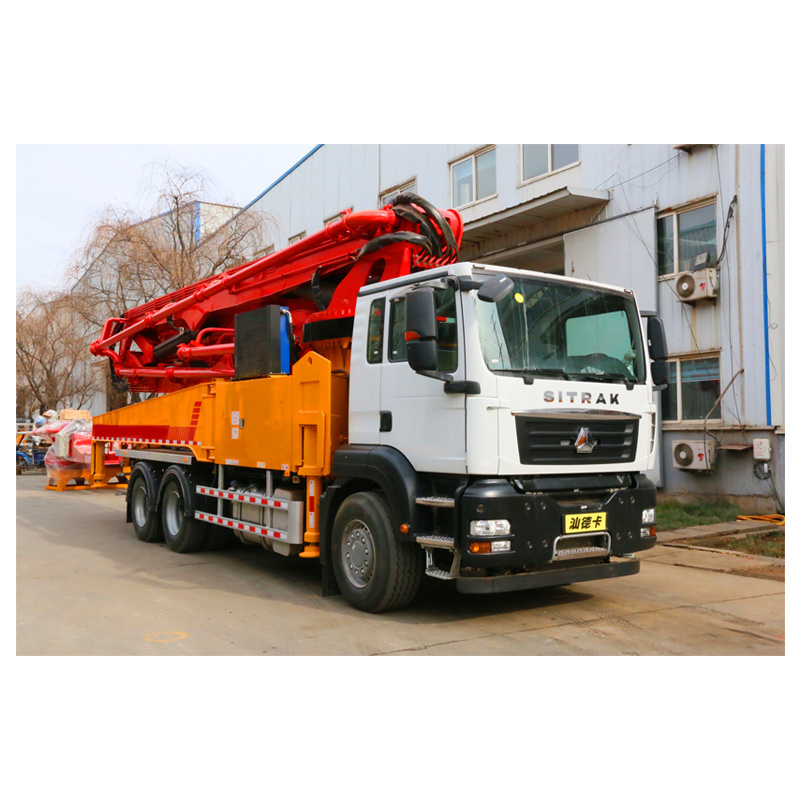 Boom concrete pump truck cifa truck mounted concrete boom pump 47m boom pump truck