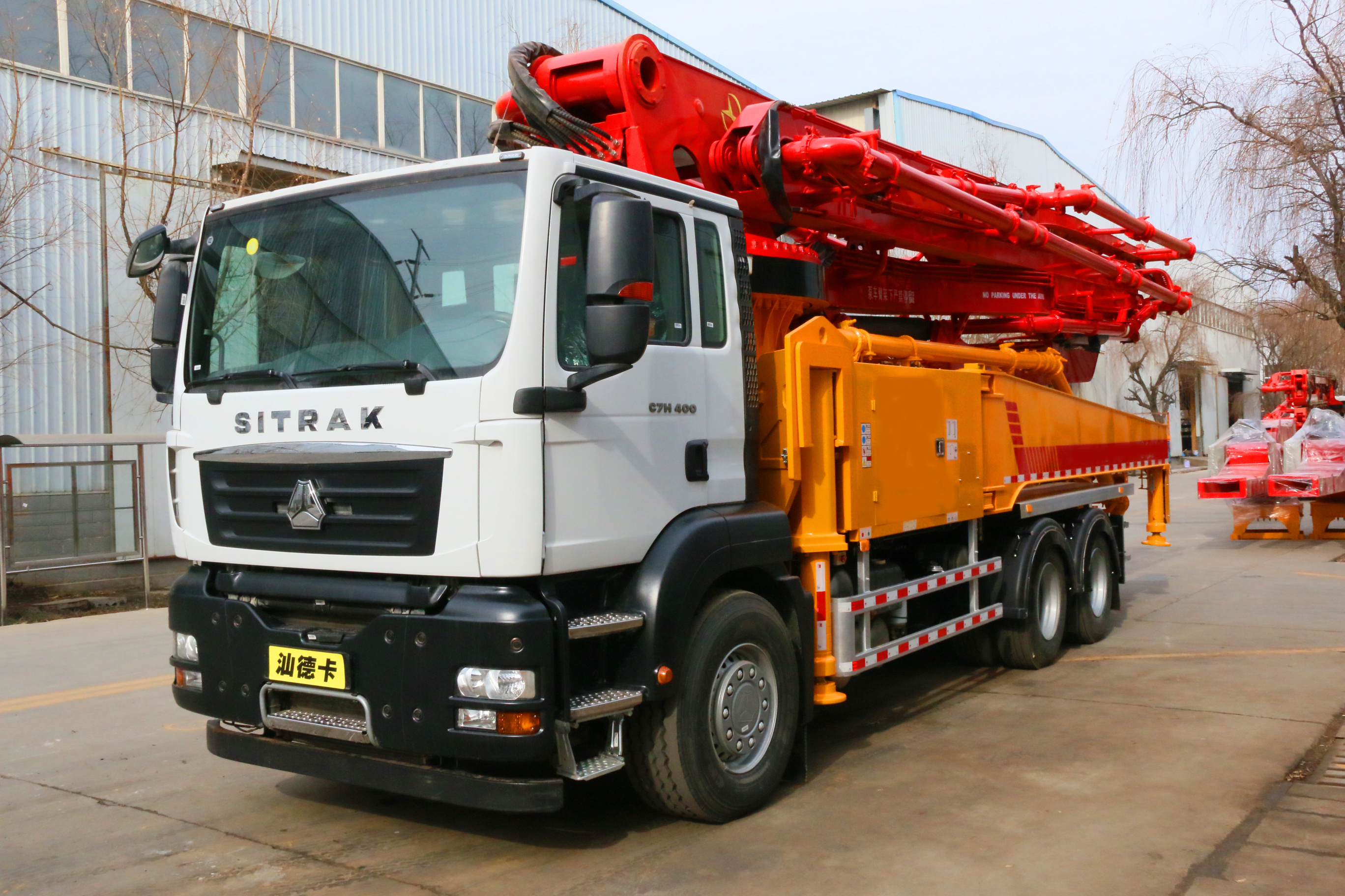 Factory Price truck mounted boom pump truck mounted concrete boom pump 47m boom pump truck