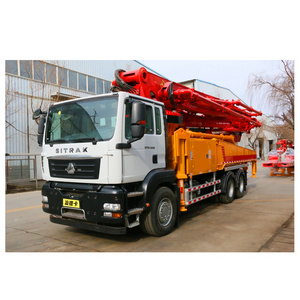 Boom concrete pump truck cifa truck mounted concrete boom pump 47m boom pump truck