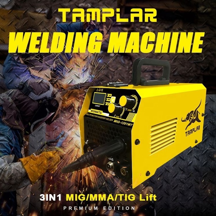 Inverter 3 In 1 Mig weld Mag Mma Tig Metal Single Phase Mig Welding Machine mig mma welder