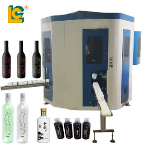 Automatic Cnc Silk Screen Print Machine With Ccd High Procised Positioning System Cosmetic Bottle