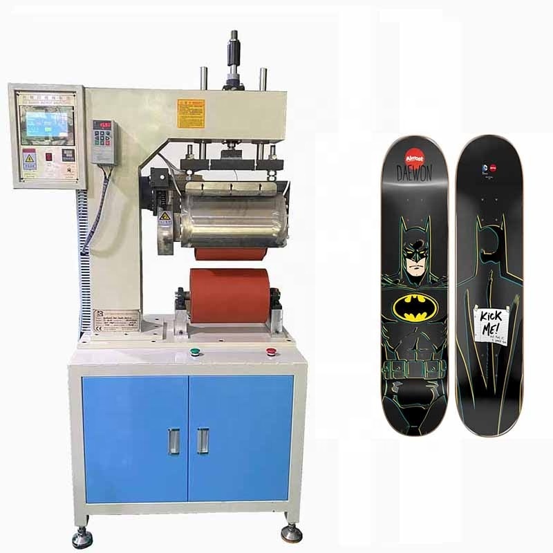 New arrivals PLC  skateboard heat transfer machine for skateboard sublimation heat press printing