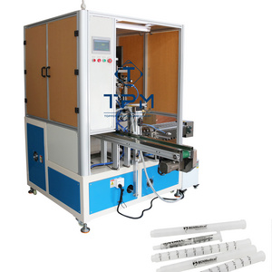 automatic single color syringe tube bottle silk screen printing machine for sale