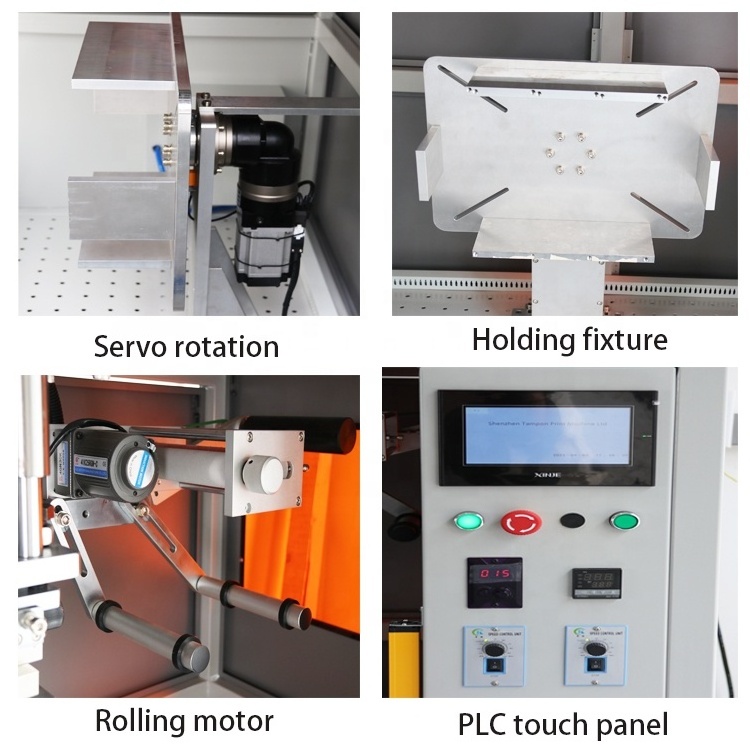 Semi auto pneumatic plastic plate basket for crate rotary hot foil stamping printing machine