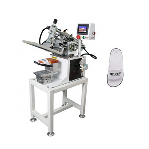 Semi-auto mini desktop small size shoes insole silk screen printer printing machine