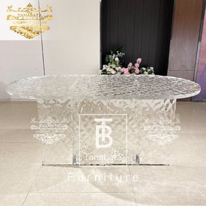 Party decoration cake table ghost acrylic wedding table for party