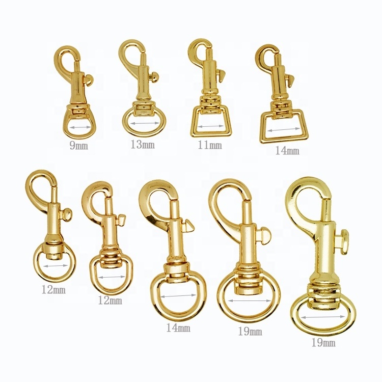 Tanai trending products 2023 new arrivals Ready to ship Metal snap hook bag accessories hooks and loops