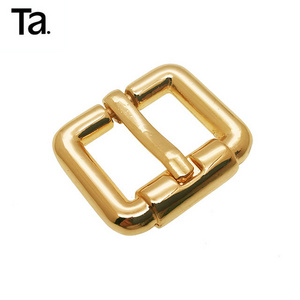 Custom TANAI metal hardware accessories pin belt buckle golden buckle  for both men and women