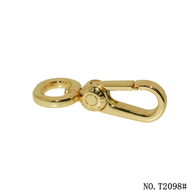 Hot Selling Strong fashion bags accessories  High Corrosion Resistance metal  snap hook for handbag