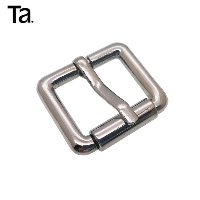 Factory OEM handbags High Corrosion Resistance metal accessories roller pin buckles supplier