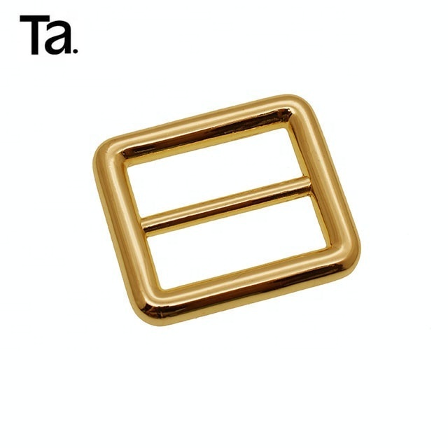 TANAI Handbags hardware italy bag strap metal slider clasp buckles 25MM metal slide buckles