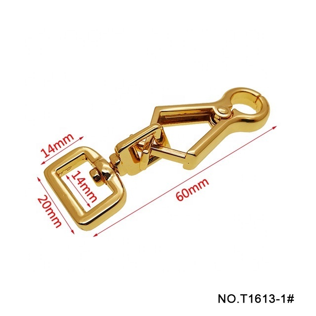 TANAI Wholesale new product metal lady purse swivel hook for accessory hook Handbag buckle leather bag accessories hardware