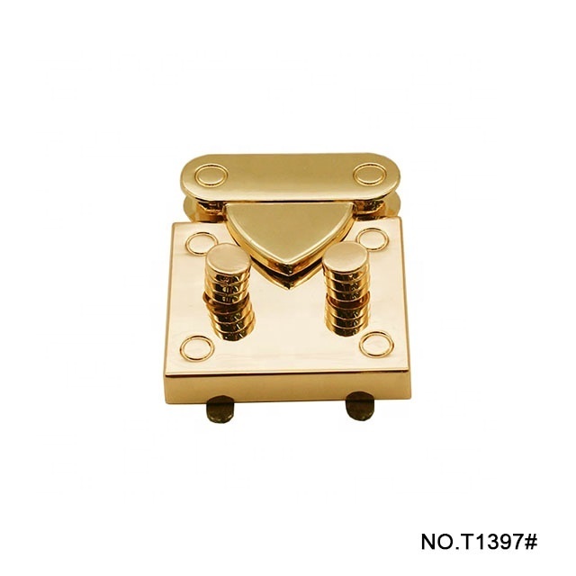 TANAI Metal Bag Snap Lock Handbag Clasps Closure Buckle DIY Purse Twist Turn Locks