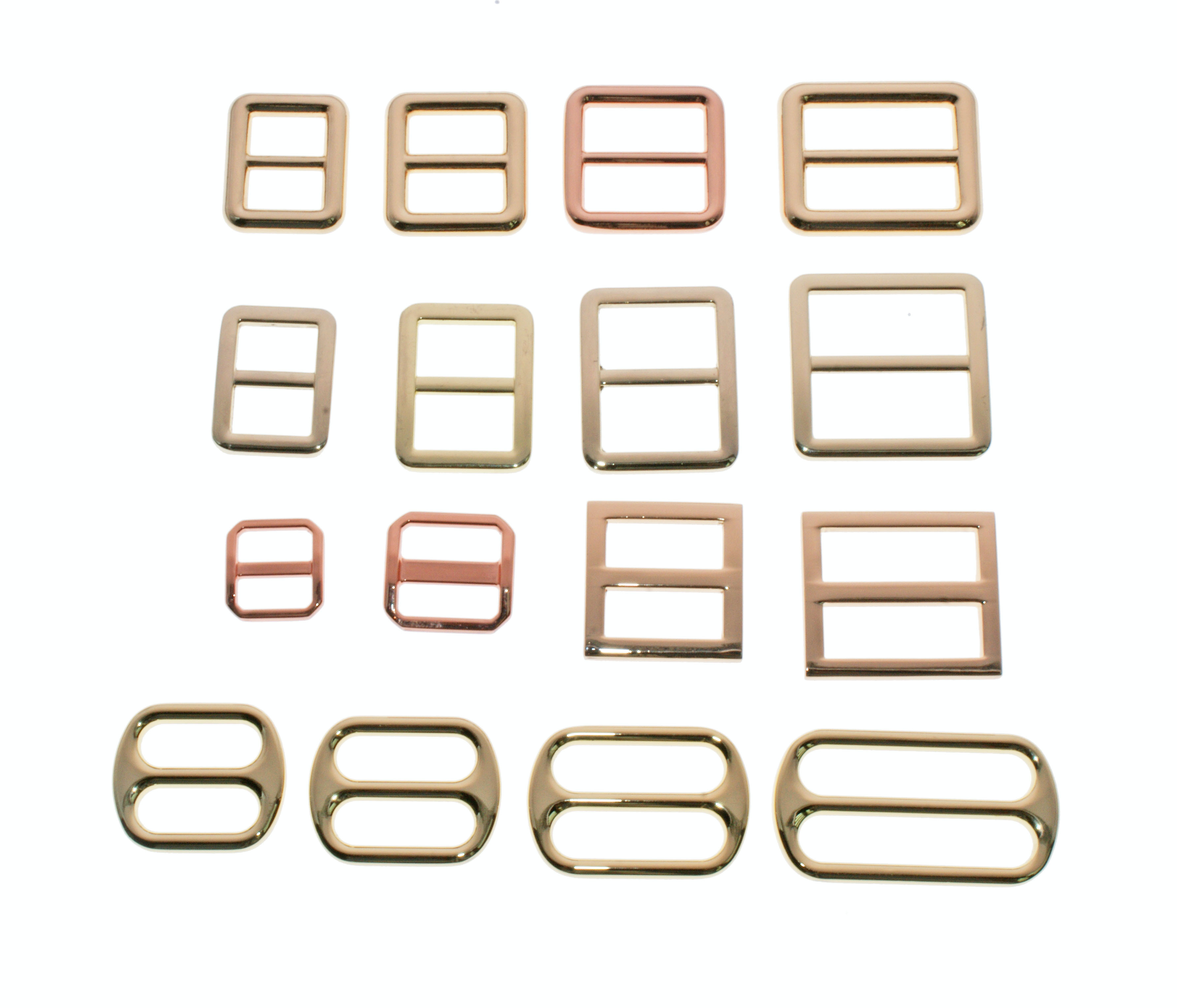 TANAI Handbags hardware italy bag strap metal slider clasp buckles 25MM metal slide buckles