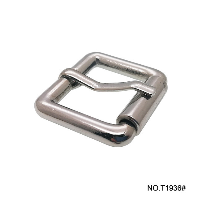 Factory OEM handbags High Corrosion Resistance metal accessories roller pin buckles supplier