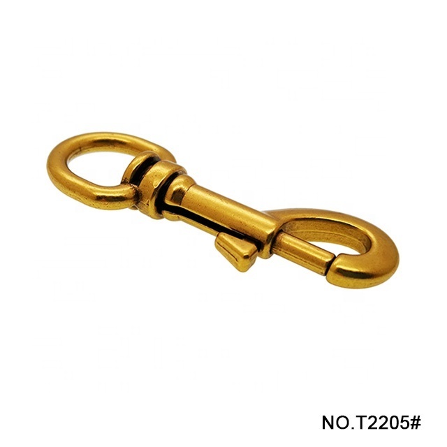 TANAI metal swivel snap hooks fashion brass zinc alloy snap hook bag clip swivel for handbag dog leash fitting