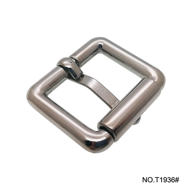 Factory OEM handbags High Corrosion Resistance metal accessories roller pin buckles supplier