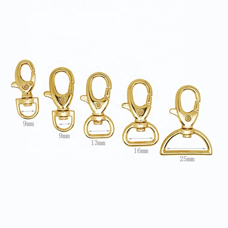 Tanai trending products 2023 new arrivals Ready to ship Metal snap hook bag accessories hooks and loops