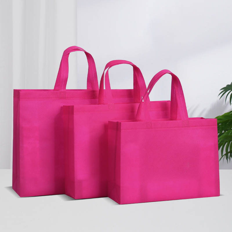 Wholesale Extra Large Custom Printed Eco-Friendly Reusable Grocery Tote Shopping Bags Recycle PP Laminated Non Woven Fabric