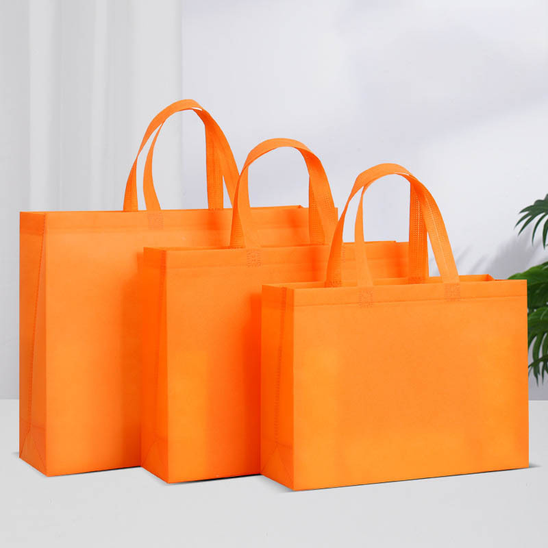 Wholesale Extra Large Custom Printed Eco-Friendly Reusable Grocery Tote Shopping Bags Recycle PP Laminated Non Woven Fabric