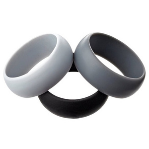 Custom Couple Rubber Finger Ring Band Jewelry Wedding Silicone Rings for Men CLASSIC Size 8 9 10 11 12 13 14 15 7- 20 Days Tanbr