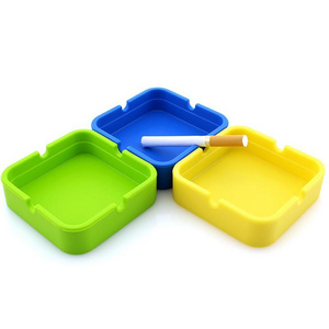 Durable Square Unbreakable Eco Large Cigar Stand Ash Tray Box