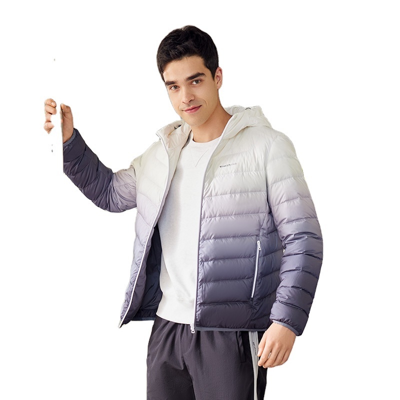 Custom Winter Mens Clothing Outdoor Bomber Wear Fashion Coats Down Puffer Jackets For Male