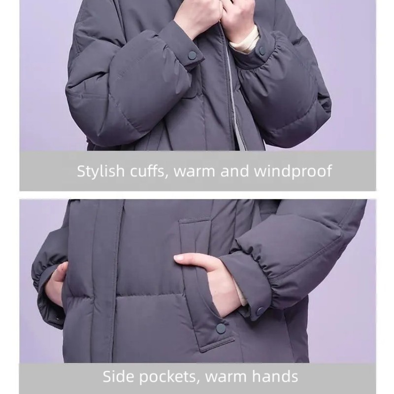 Latest womens coats clothes puffer winter jacket ladies jackets long down coat for women