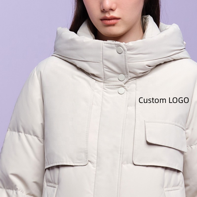 Latest womens coats clothes puffer winter jacket ladies jackets long down coat for women