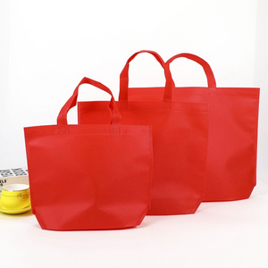 Wholesale Colorful Promotion Reusable Non woven Shopping Bags Reusable Tote Bag