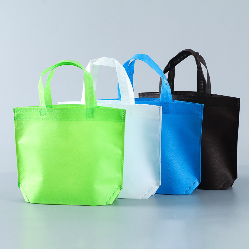 Wholesale Colorful Promotion Reusable Non woven Shopping Bags Reusable Tote Bag