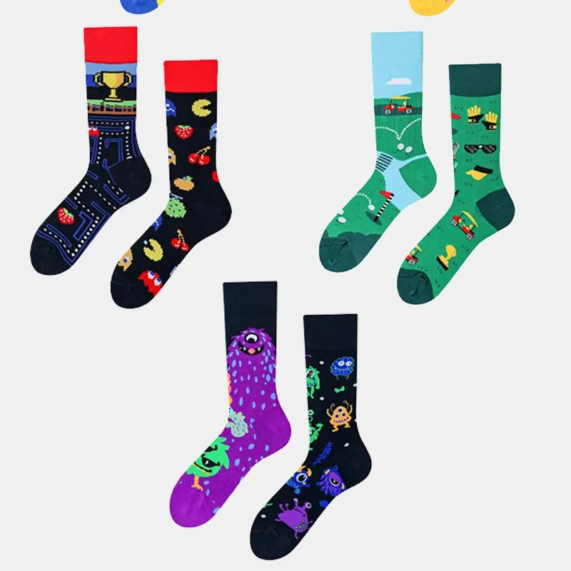 Wholesale New Trends most comfortable women's socks designer mens novelty socks odd socks cartoon