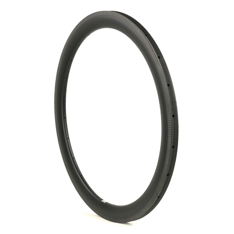 China OEM Cheap Carbon Roadbike Rims Light Weight 700c 55mm Tubular Road Carbon Fibre Bike Rim